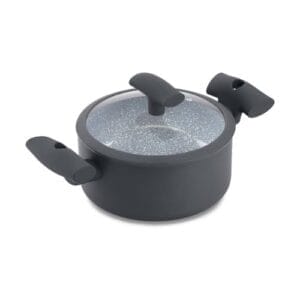 Cacarola Ceramica Cinza 22 Cm 3 Lts