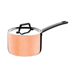 Caldeirao Inox E Cobre Linha Trix 16 Cm