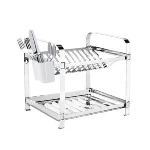 Escorredor Inox Para 12 Pratos