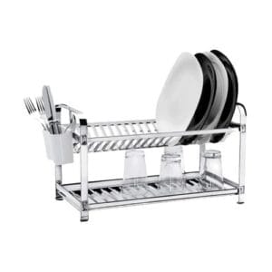 Escorredor Inox Para 20 Pratos