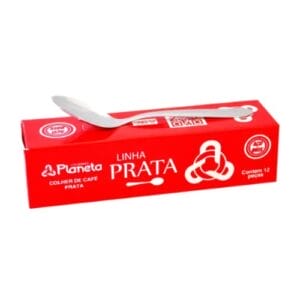 Colher De Cafe Inox Linha Prata