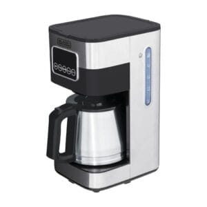 Black Decker Cafeteira Eletrica Inox Programavel
