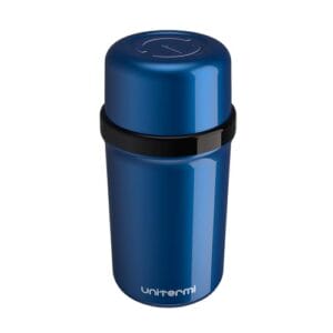 Garrafa Termica Fano 250 Ml Azul Metaliza